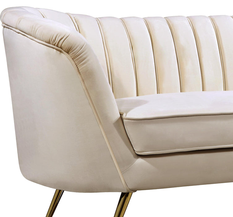 Margo Cream Velvet Chair
