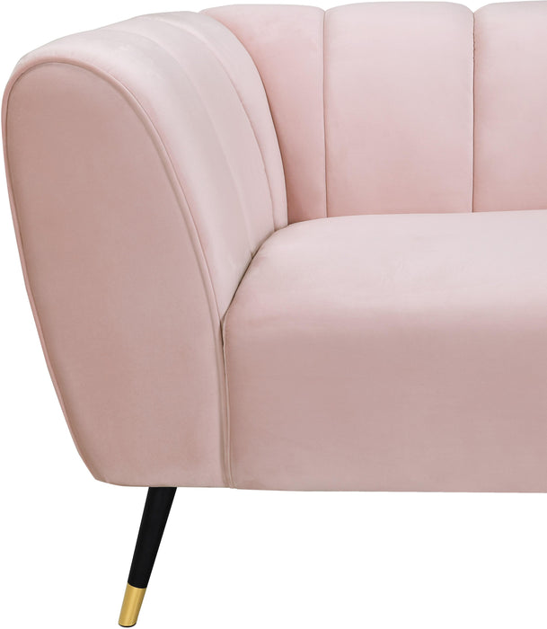 Beaumont Pink Velvet Chair