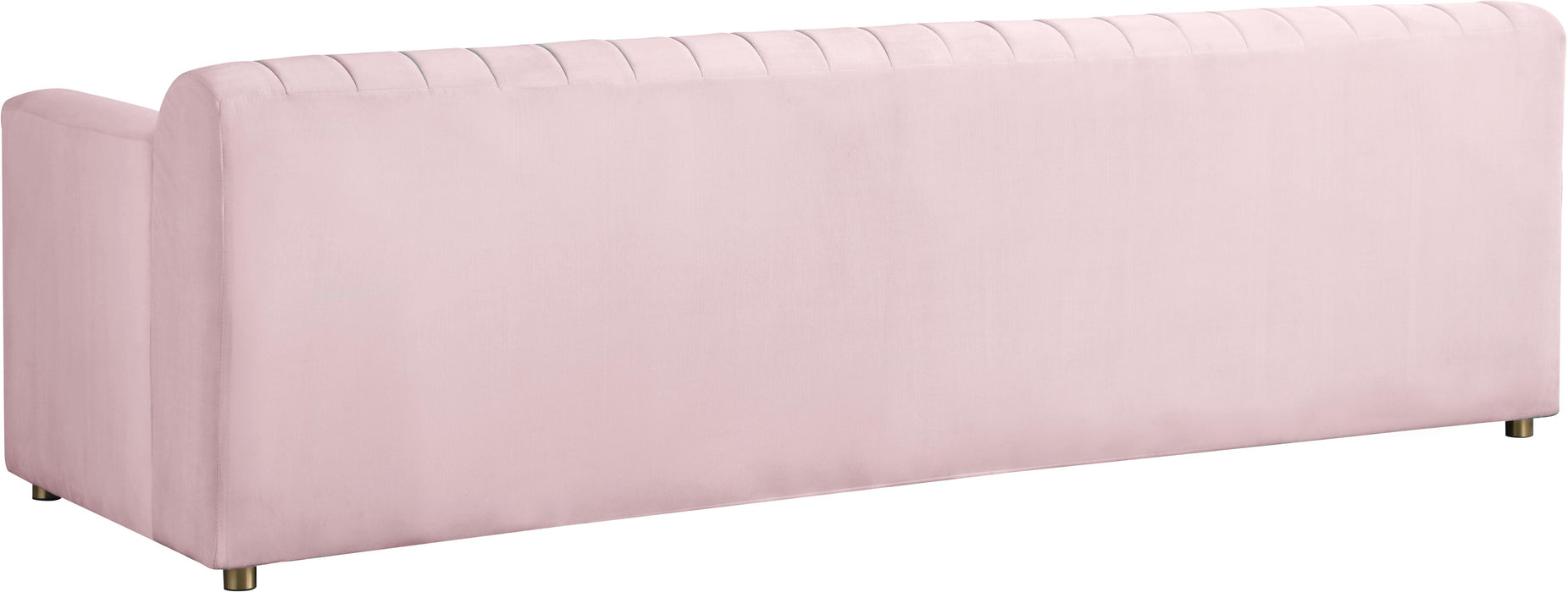Naya Pink Velvet Sofa