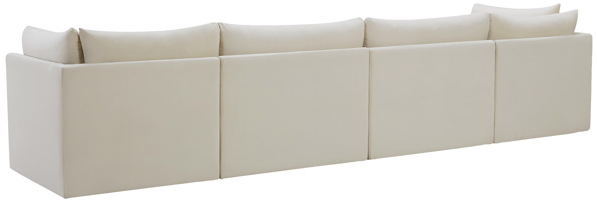 Jacob Cream Velvet Modular Sofa