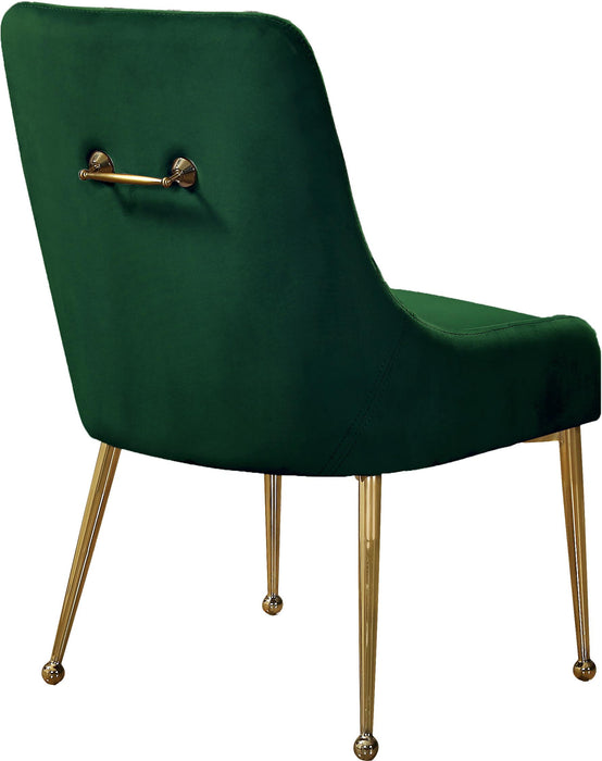Owen Green Velvet Dining Chair