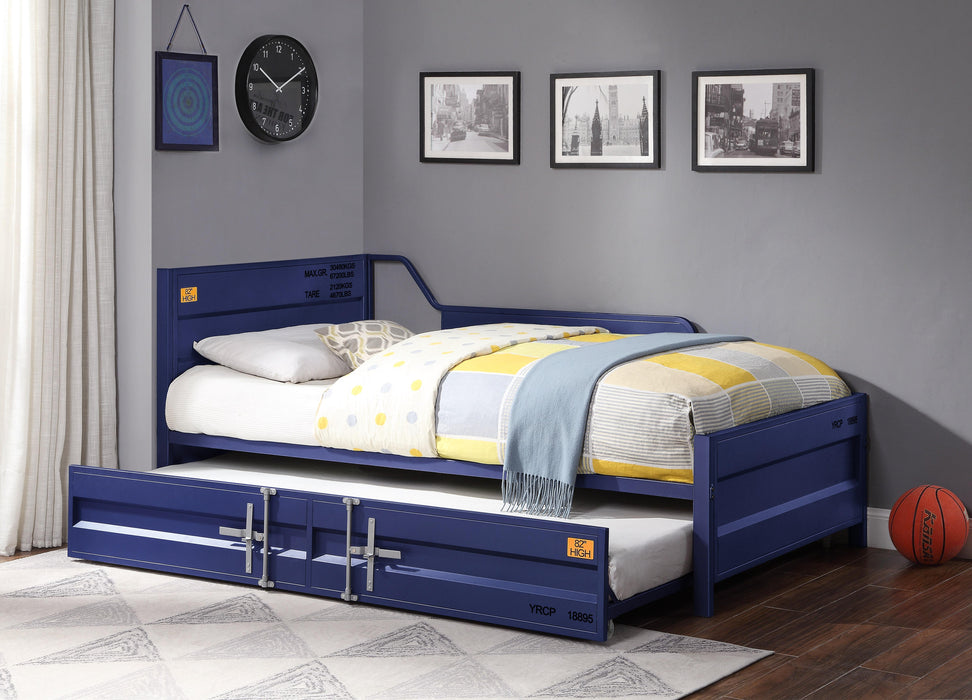 Cargo Blue Daybed & Trundle (Twin Size) image