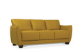 Valeria Mustard Leather Sofa image