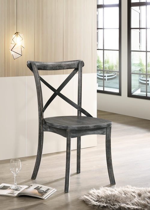 Kendric Rustic Gray Side Chair image