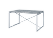 Jurgen Faux Concrete & Silver Dining Table image