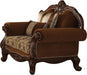 Acme Furniture Jardena Chair with 2  Pillows in Cherry Oak 50657 image
