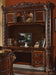 Acme Vendome Bookcase with Intricate Carving Design in Cherry 92128 image