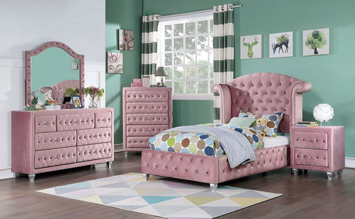 ZOHAR Twin Bed, Pink image