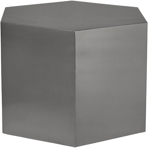 Hexagon Brushed Chrome Coffee Table image
