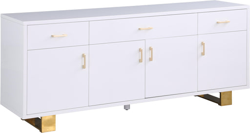 Excel White Lacquer Sideboard/Buffet image