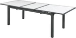 Nizuc White manufactured wood Outdoor Patio Aluminum Dining Table image