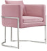 Pippa Pink Velvet Accent Chair image