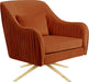 Paloma Cognac Velvet Accent Chair image