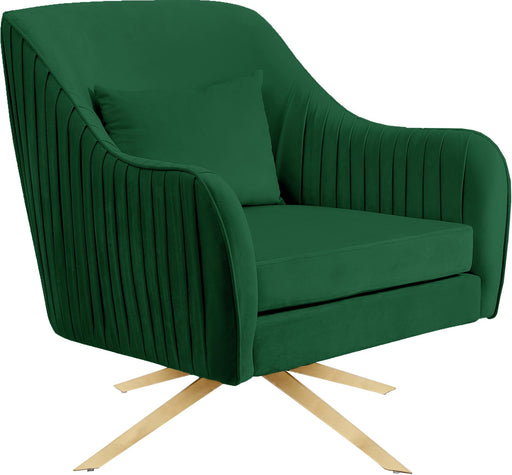 Paloma Green Velvet Accent Chair image