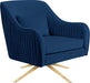 Paloma Navy Velvet Accent Chair image