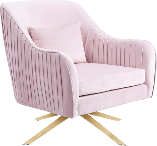 Paloma Pink Velvet Accent Chair image
