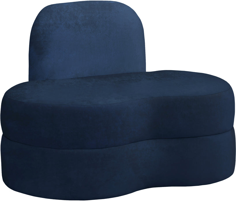Mitzy Navy Velvet Chair image