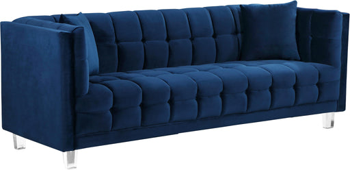 Mariel Navy Velvet Sofa image