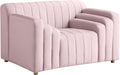 Naya Pink Velvet Chair image