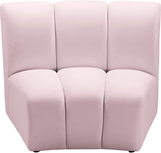 Infinity Pink Velvet Modular Chair image