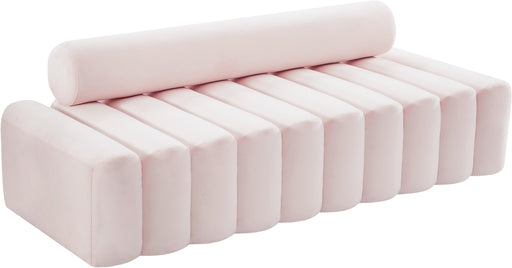 Melody Pink Velvet Sofa image
