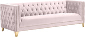 Michelle Pink Velvet Sofa image