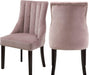 Oxford Pink Velvet Dining Chair image