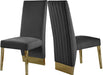 Porsha Grey Velvet Dining Chair image