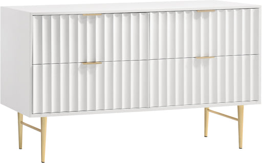 Modernist White Gloss Dresser image